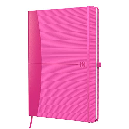 Oxford Notizbuch Signature, DIN A5, liniert, 80 Blatt, fuchsia von Oxford