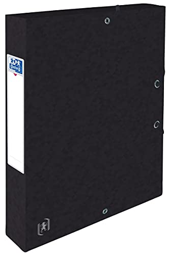 Oxford Sammelbox Top File+ 40 mm DIN A4 schwarz von Oxford