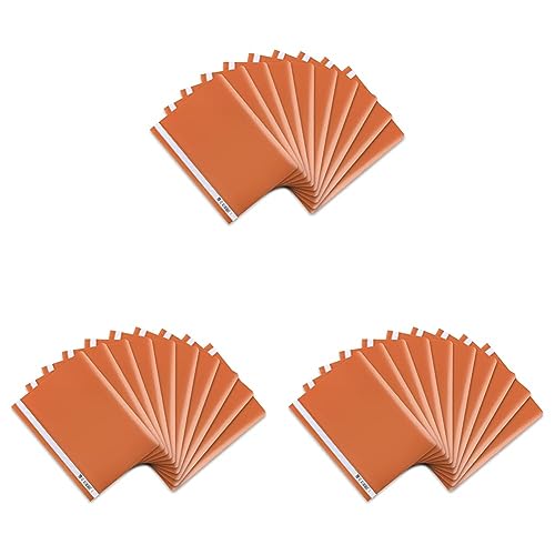 Oxford Schnellhefter A4, aus Kunststoff, orange, 10 Stück (Packung mit 3) von Oxford