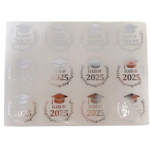 120pcs Gold Folie Graduierung Aufkleber Klar Pet Seal Sticker Kleber Kleber Wickel Etikett Für Die Verpackung Der Dichtungsumschlagkartenverpackung von Oxxggkao