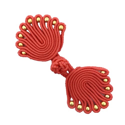 Chinesische Knöpfe Verschluss Knoten Verschluss Nähen Neun Perlen Cheongsam Hemd Strickjacke Kleidung von Oxxggkao