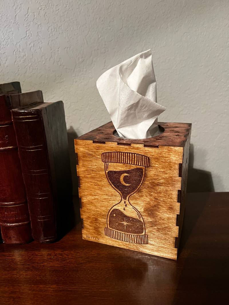 Celestial Tissue Box Abdeckung von OzarkCraftCompany