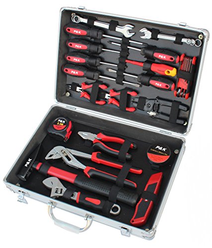 Top Alu Werkzeugkoffer Werkzeugset Werkzeugkasten Werkzeug Werkzeugkiste von P & K