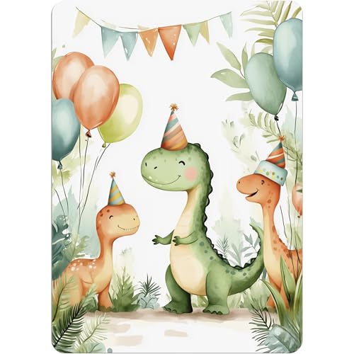 PACKLIST Geburtstags- und Party-Einladungskarten – 12 personalisierbare Einladungskarten mit Dinosaurier-Design für deine Feier! Mit diesen Einladungen wird jede Party ein Erfolg. Let’s PARTY! von PACKLIST