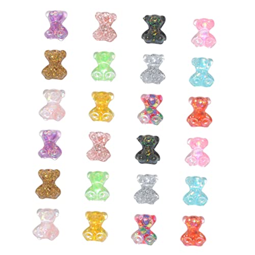 PACKOVE 3 Sätze Bären Nagelkunst Zubehör Bunte Harz Deko Für Maniküre Charm Gems Für Kreative Nail Art Und Diy Projekte Für Professionelle Und Persönliche Anwendungen 100 Stück * 3 PACKOVE 3 Sätze Bären Nagelkunst Zubehör Bunte Harz Deko Für Maniküre Charm Gems Für Kreative Nail Art Und Diy Projekte Für Professionelle Und Persönliche Anwendungen 100 Stück * 3 von PACKOVE