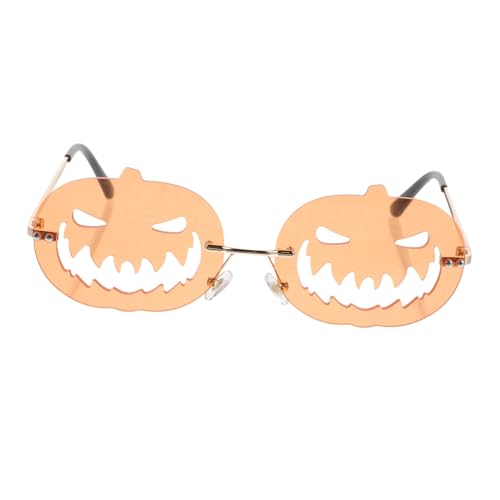 PACKOVE 3St randlose Sonnenbrille halloween sonnenbrille Neuheit Brillen 3D-Neuheitsbrille rahmenlose brille glasswear Trinkgläser schicke sonnenbrille Sonnenbrillen-Requisite Oval von PACKOVE