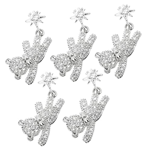 PACKOVE 5 Stück Teiliges Nagelkunst Stifte Förmige Nageldekorationen im Japanischen Stil Süße Schleifen Nagelcharms für Damen und Langlebig und Sicher Anwendung PACKOVE 5 Stück Teiliges Nagelkunst Stifte Förmige Nageldekorationen im Japanischen Stil Süße Schleifen Nagelcharms für Damen und Langlebig und Sicher Anwendung von PACKOVE