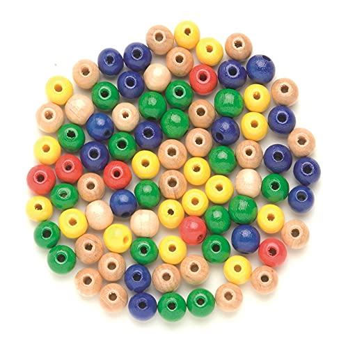 NEU Create it Easy Holzperlen-Mix, 8 mm, 80 Stück, bunt von PAINT IT EASY