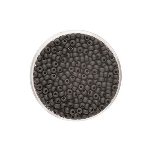 NEU Create it Easy Rocailles Indianerperlen 2,6 mm, 17g, matt schwarz von PAINT IT EASY