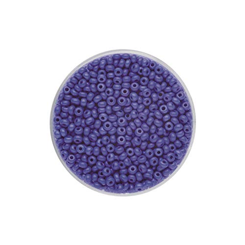 NEU Create it Easy Rocailles Indianerperlen 2,6 mm, 17g, satt hell lapis von PAINT IT EASY