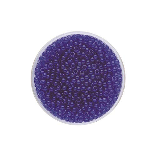 NEU Create it Easy Rocailles Indianerperlen 2,6 mm, 17g, transparent lapis von PAINT IT EASY