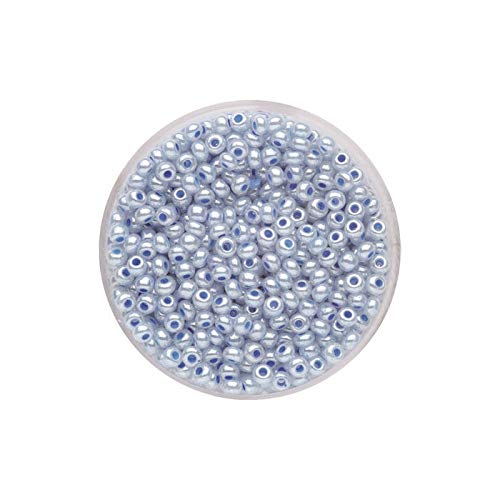 NEU Create it Easy Rocailles Indianerperlen 2,6 mm, 17g, wachs blau von PAINT IT EASY