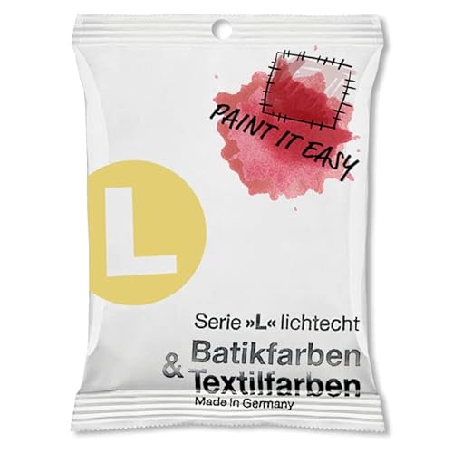 NEU PAINT IT EASY Batikfarbe/Färbefarbe Pulver, 10 g, Beige von PAINT IT EASY