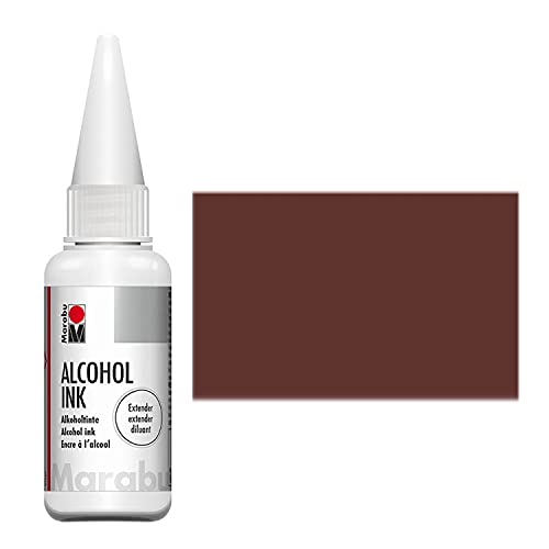 NEU Paint It Easy Alcohol Ink 20ml, Braun von PAINT IT EASY