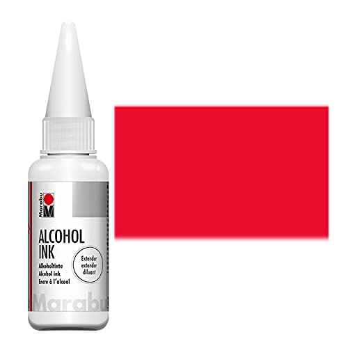 NEU Paint It Easy Alcohol Ink 20ml, Kirschrot von PAINT IT EASY