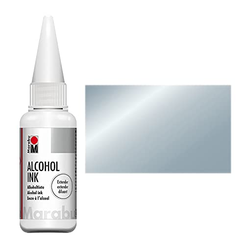 NEU Paint It Easy Alcohol Ink 20ml, Metallic-Silber von PAINT IT EASY