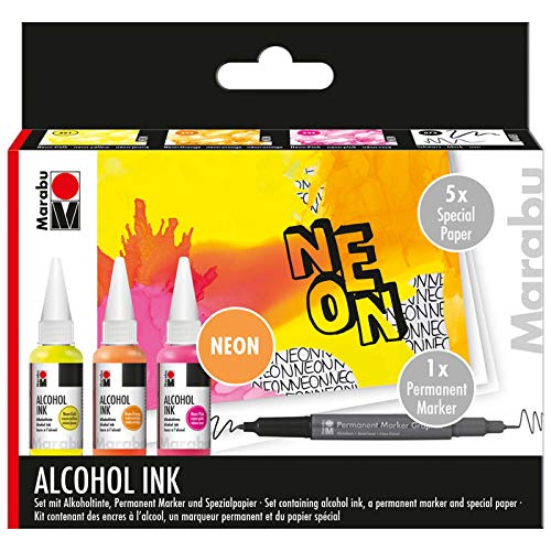 NEU Paint It Easy Alcohol Ink Set NEON von PAINT IT EASY