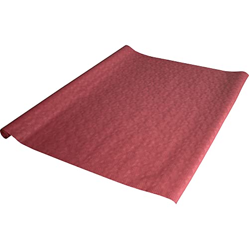 NEU Tischtuch Damast 8x1m, Bordeaux, Papier-Tischdecke von PAINT IT EASY