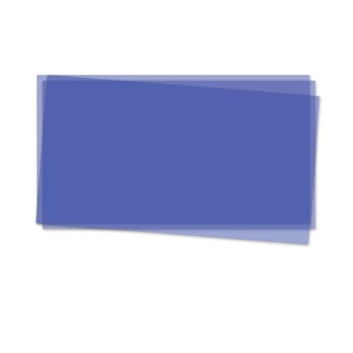 NEU Transparentpapier Extrastark 115g/qm, 50 x 61 cm, 1 Bogen, Dunkelblau von PAINT IT EASY