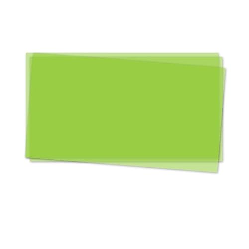 NEU Transparentpapier Extrastark 115g/qm, 50 x 61 cm, 1 Bogen, Grasgrün von PAINT IT EASY