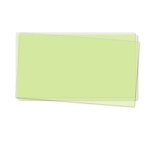 NEU Transparentpapier Extrastark 115g/qm, 50 x 61 cm, 1 Bogen, Hellgrün von PAINT IT EASY