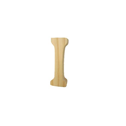 PAINT IT EASY 3D Holzbuchstabe I, 8cm extrastark von PAINT IT EASY