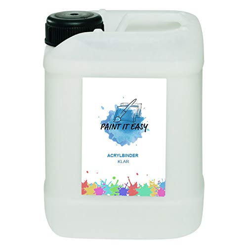 PAINT IT EASY Acrylbinder für die Malerei mit Acrylfarben, 2500 ml von PAINT IT EASY