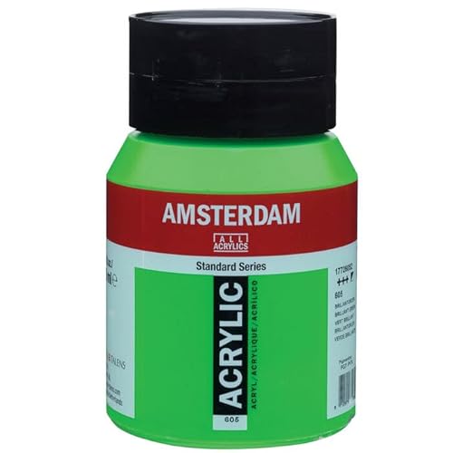 PAINT IT EASY NEU Amsterdam Acrylfarbe 500ml, Brillantgrün von PAINT IT EASY