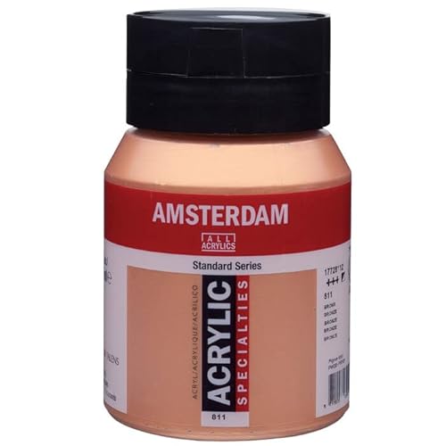 PAINT IT EASY NEU Amsterdam Acrylfarbe 500ml, Bronze von PAINT IT EASY