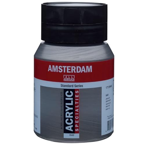 PAINT IT EASY NEU Amsterdam Acrylfarbe 500ml, Graphit von PAINT IT EASY