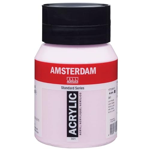 PAINT IT EASY NEU Amsterdam Acrylfarbe 500ml, Hellrosa von PAINT IT EASY