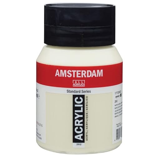 PAINT IT EASY NEU Amsterdam Acrylfarbe 500ml, Neapelgelb Grün von PAINT IT EASY