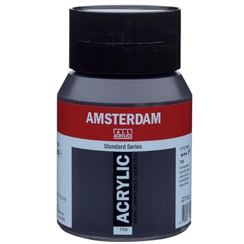 PAINT IT EASY NEU Amsterdam Acrylfarbe 500ml, Paynesgrau von PAINT IT EASY