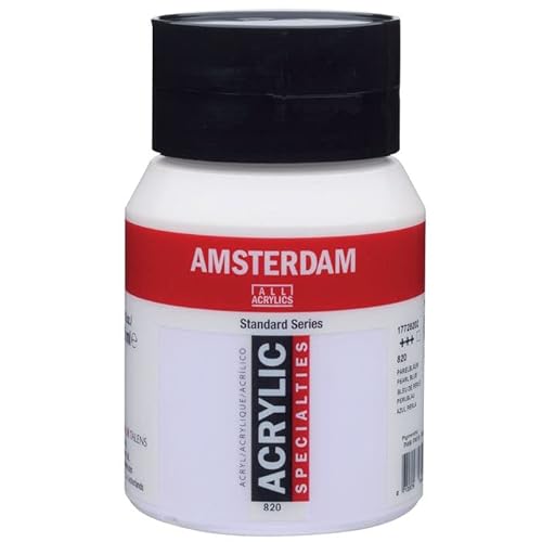 PAINT IT EASY NEU Amsterdam Acrylfarbe 500ml, Perlblau von PAINT IT EASY