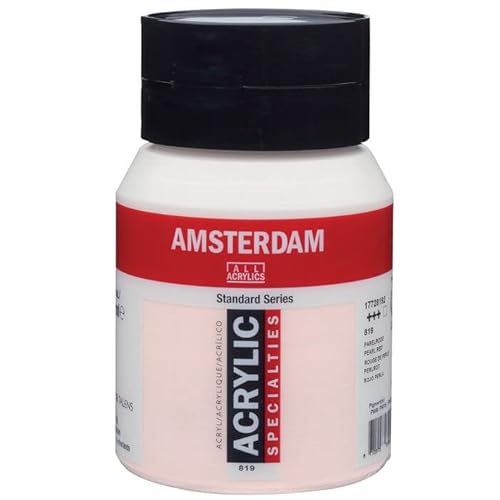 PAINT IT EASY NEU Amsterdam Acrylfarbe 500ml, Perlrot von PAINT IT EASY