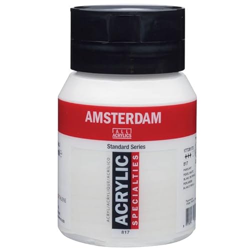 PAINT IT EASY NEU Amsterdam Acrylfarbe 500ml, Perlweiß von PAINT IT EASY