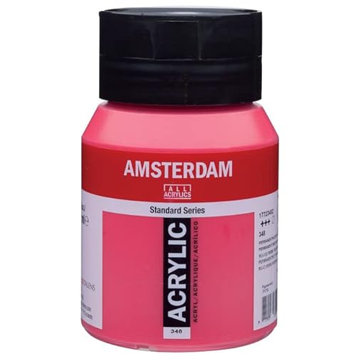 PAINT IT EASY NEU Amsterdam Acrylfarbe 500ml, Permanentrot Purpur von PAINT IT EASY