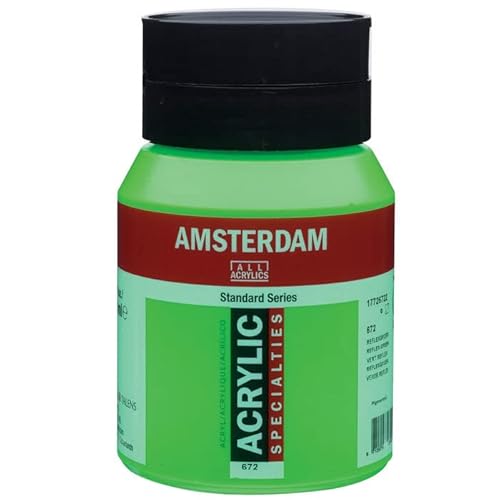 PAINT IT EASY NEU Amsterdam Acrylfarbe 500ml, Reflexgrün von PAINT IT EASY