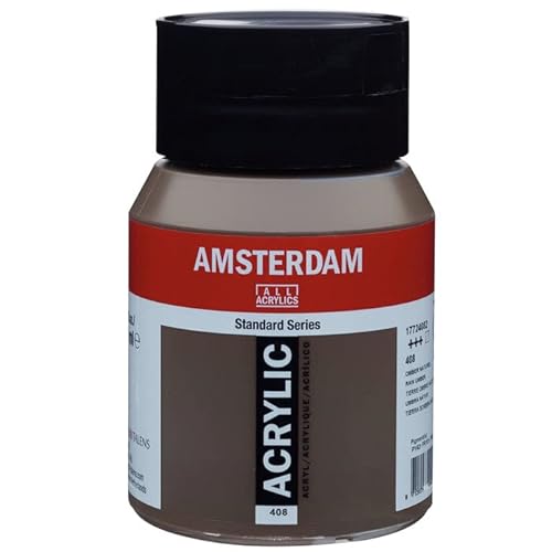 PAINT IT EASY NEU Amsterdam Acrylfarbe 500ml, Umbra Natur von PAINT IT EASY