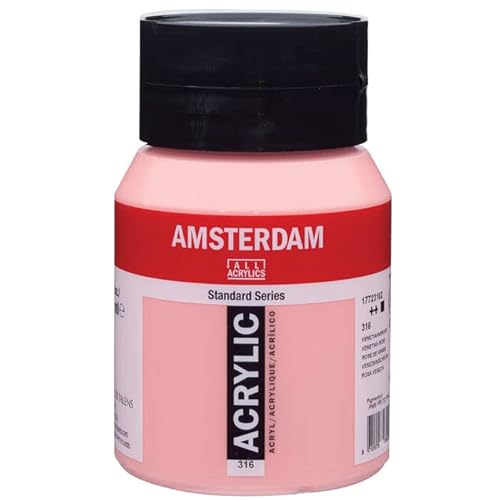 PAINT IT EASY NEU Amsterdam Acrylfarbe 500ml, Venezianischrosa von PAINT IT EASY