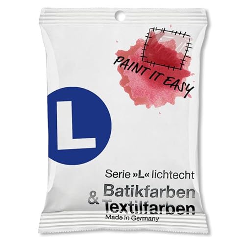 PAINT IT EASY NEU Batikfarbe/Färbefarbe Pulver, 10 g, Dunkelblau von PAINT IT EASY