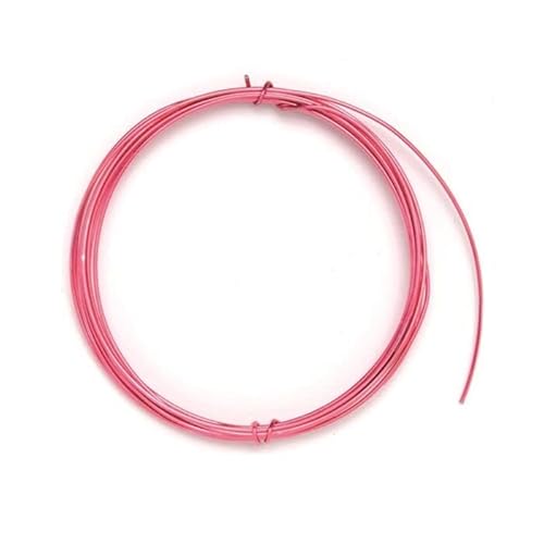 NEU Deko Aluminium-Draht, sehr gut formbar, Stärke 2mm, Länge 2m, rosa von PAINT IT EASY