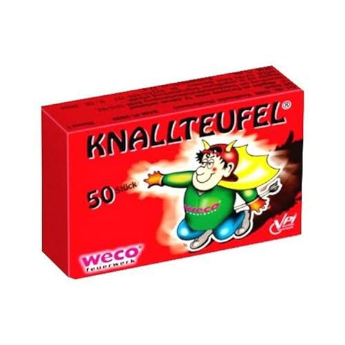 PAINT IT EASY NEU Kinderfeuerwerk Knallteufel - Das Original - Inhalt: 50 Stück von PAINT IT EASY