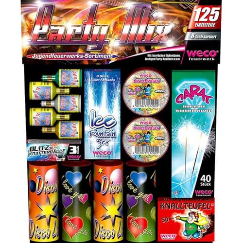 PAINT IT EASY NEU Kinderfeuerwerk-Party-Sortiment Party-Mix - Das Original von PAINT IT EASY