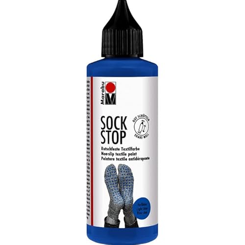 PAINT IT EASY NEU Sockenstop/Sock Stop, 90 ml, Hellblau von PAINT IT EASY