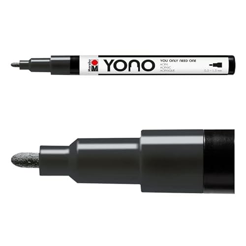 PAINT IT EASY NEU Stift Marker, 0,5-1,5 mm, Schwarz von PAINT IT EASY