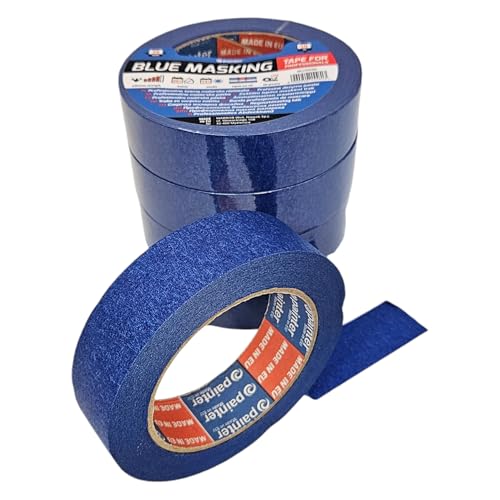 PAINTER MiG-Met - Kreppband 30mm - Malerkrepp - 1 Stück, 50 m, Blau - Abklebeband Maler - Malerband - Klebeband Malerarbeiten - Kreppklebeband - UV-beständig, für Innen- und Außeneinsatz von PAINTER