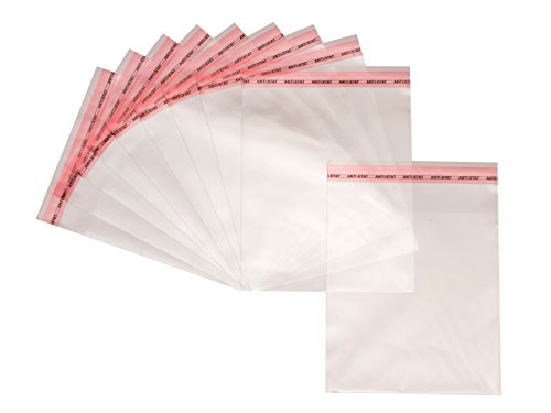 Pakico | 100 Kleine Durchsichtige Beutel 10 x 15 cm | Polypropylen-Beutel | Selbstklebende Verpackungsbeutel | Transparent | Lebensmittelbeutel | Süßigkeitenbeutel | Puzzle-Aufbewahrungsbeutel von PAKICO