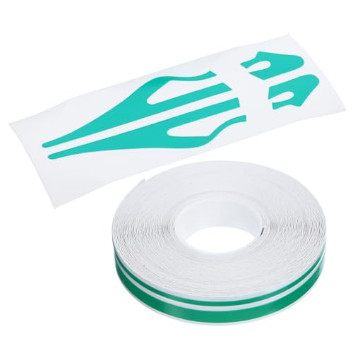 PAMINGONO 1 Rolle Körperaufkleber Auto-aufkleber Autodeko Auto Aufkleber Klebeband Stickbilder Körperband Bänder Aufkleber Auto Eincremehilfe Autoaufkleber Karosserie-aufkleber Papier Green von PAMINGONO