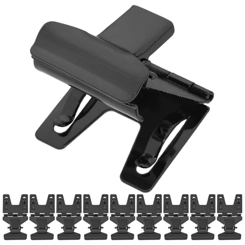 PAMINGONO 10 Stück Schilderhalter Clips Aus Metall Preise Schilderklammern Kleiderständer Verkaufsdisplay Clips Etikettenetiketten Warenclips Für Einzelhändler Supermärkte von PAMINGONO